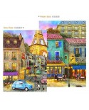 Puzzle din plastic Pintoo - Dominic Davison: Puzzle Cover - Paris Streets, 329 piese (Y1044)