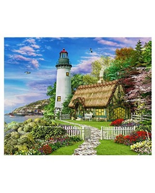 Puzzle din plastic Pintoo - Dominic Davison: The Old Cottage, 2000 piese (H1659)