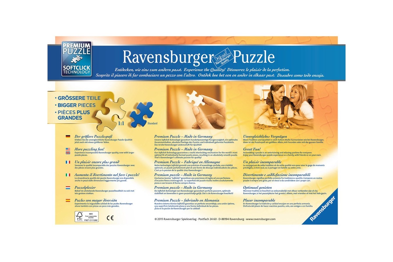 Puzzle Ravensburger - Sezlonguri Pe Plaja, 500 piese (13652)