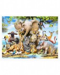 Puzzle din plastic Pintoo - Howard Robinson: Africa Smile, 1200 piese (H2043)