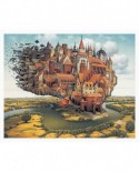 Puzzle din plastic Pintoo - Jacek Yerka: City is Landing, 2000 piese (H1637)