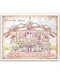 Puzzle din plastic Pintoo - Merry Go Round, 2000 piese (H1546)
