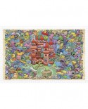 Puzzle din plastic Pintoo - Mystical Castle, 1000 piese (H1672)