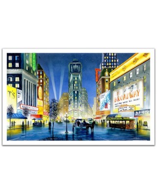 Puzzle din plastic Pintoo - Night in New York, 1000 piese (H1997)