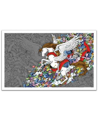 Puzzle din plastic Pintoo - Pegasus, 1000 piese (H1673)