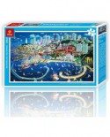 Puzzle din plastic Pintoo - San Francisco, 1000 piese (H1661)