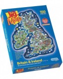 Puzzle Gibsons - Maxi - Great Britain and Ireland, 150 piese XXL (3118)