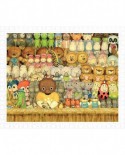 Puzzle din plastic Pintoo - Smart - Cool Bears Toyshop, 500 piese (H1010)