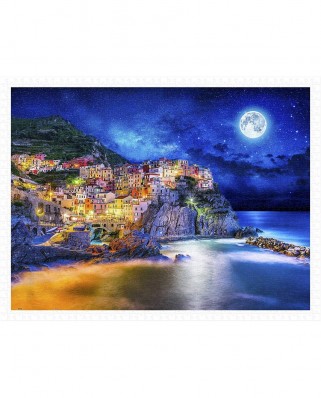Puzzle din plastic Pintoo - Starry Night of Cinque Terre, Italy, 1200 piese (H2056)
