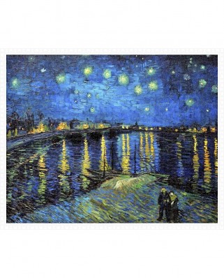 Puzzle din plastic Pintoo - Vincent Van Gogh: Starry Night Over The Rhone, 1888, 2000 piese (H1761)