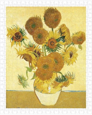 Puzzle din plastic Pintoo - Vincent Van Gogh: Sunflowers, 1888, 500 piese (H1773)