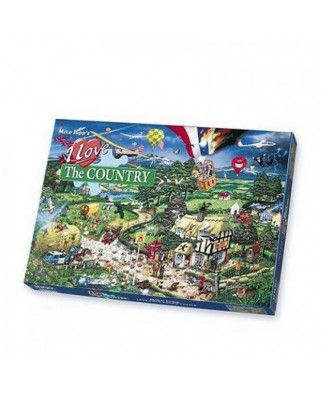 Puzzle Gibsons - Mike Jupp: I Love the Country, 1000 piese (7092)