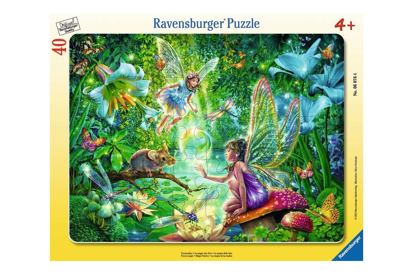 Puzzle Ravensburger - Fairy Magic, 40 piese (06076)