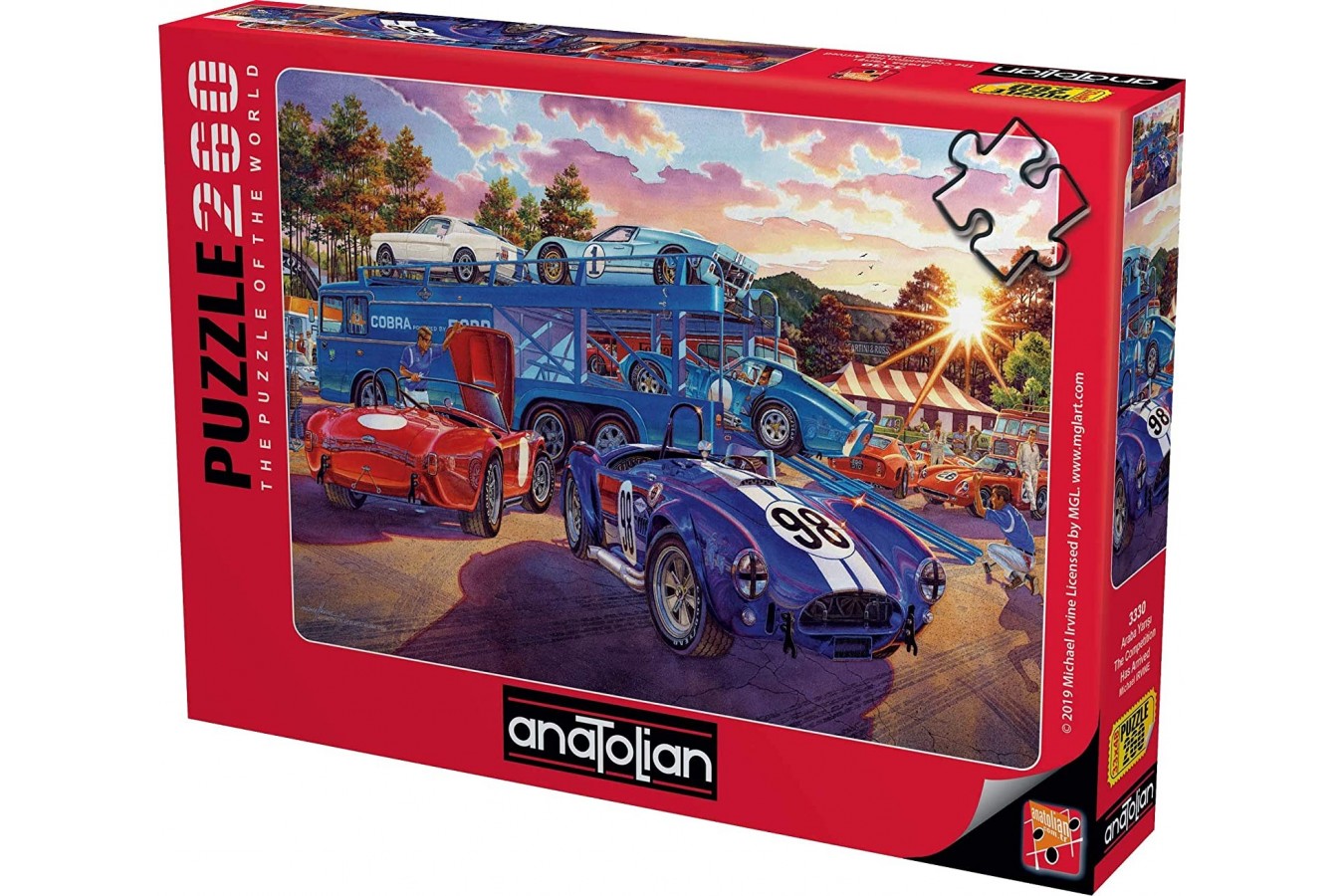 Puzzle Anatolian - Michael Irvine: Competition Has Arrived, 260 piese (P3330)
