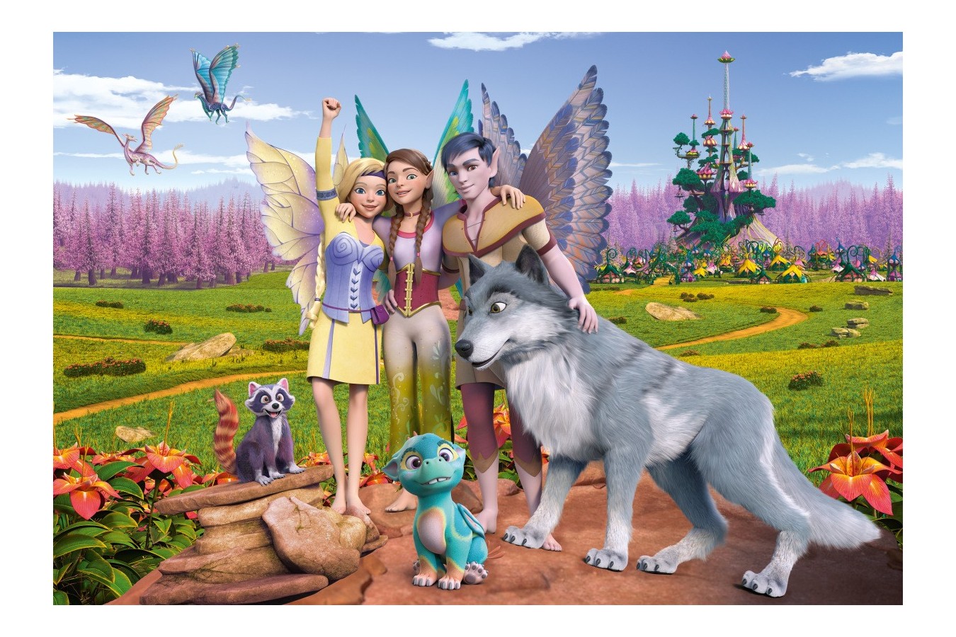 Puzzle Schmidt - Bayala - Land Of Elves And Dragons, 100 piese (56335)