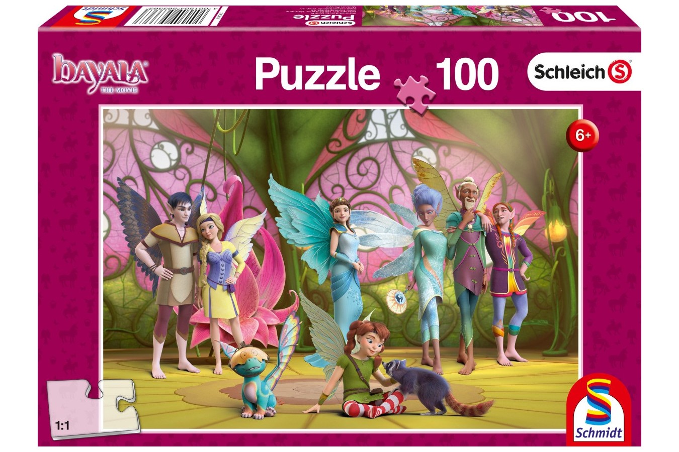 Puzzle Schmidt - Bayala - Queen Eleya And Her Friends, 100 piese (56336)