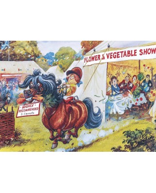 Puzzle Gibsons - Norman Thelwell: Flower Show, 1000 piese (52014)