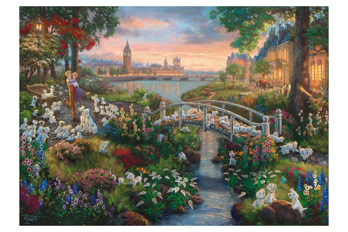 Puzzle Schmidt - Disney, 101 Dalmatians, 1000 piese (59489)