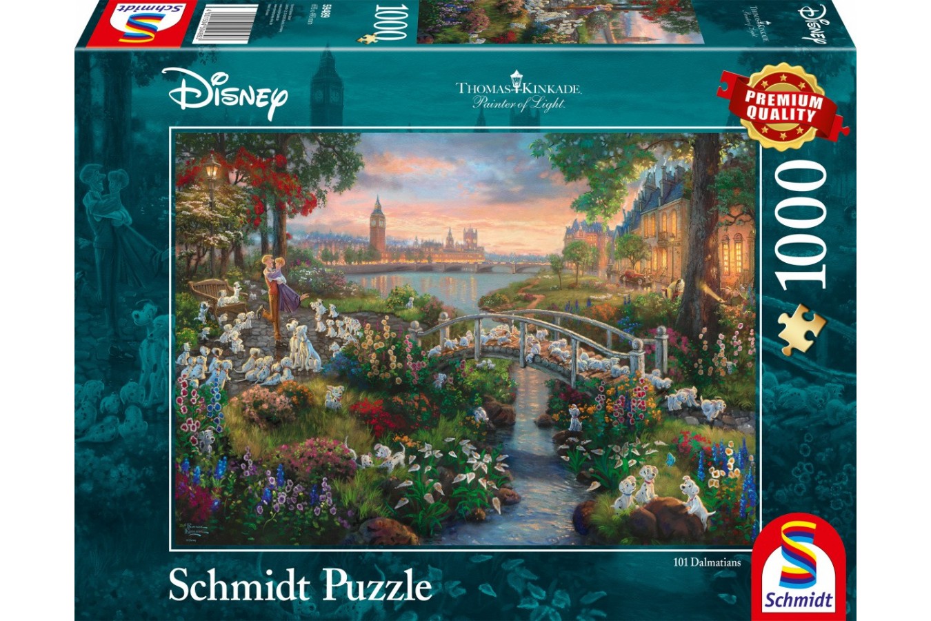 Puzzle Schmidt - Disney, 101 Dalmatians, 1000 piese (59489)