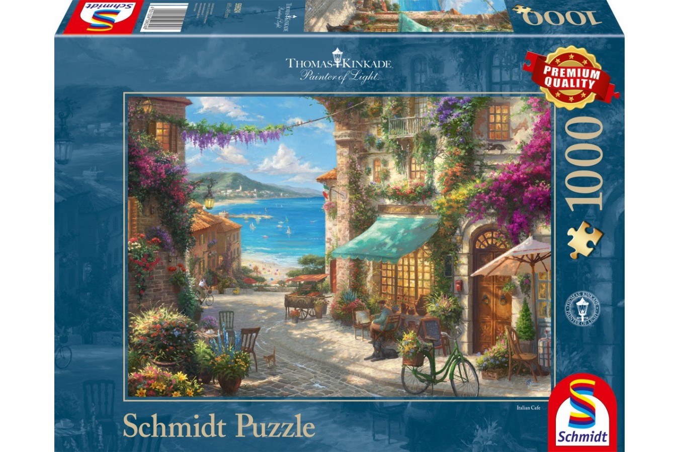Puzzle Schmidt - Cafe On The Italien Riviera, 1000 piese (59624)