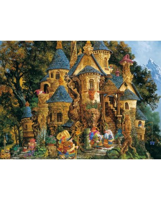 Puzzle Ravensburger - Christensen James: Colegiul Magic, 500 piese (14112)