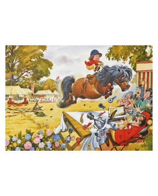 Puzzle Gibsons - Norman Thelwell: Up for the Cup, 500 piese (54240)