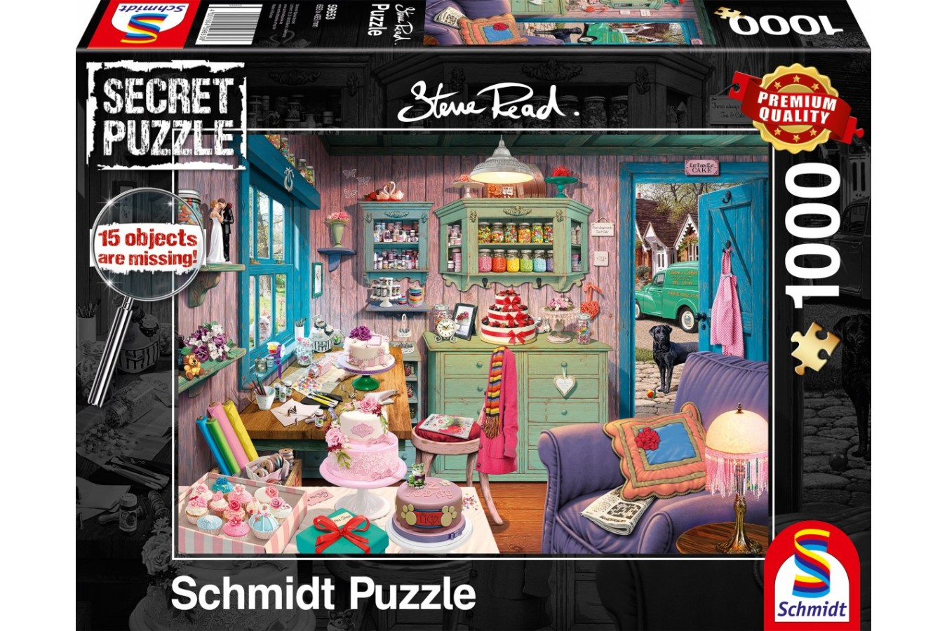 Puzzle Schmidt - Steve Read: Grandmother'S Room, 1000 piese (59653)