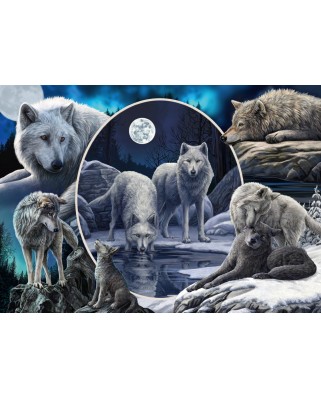 Puzzle Schmidt - Lisa Parker: Magnificent Wolves, 1000 piese (59666)