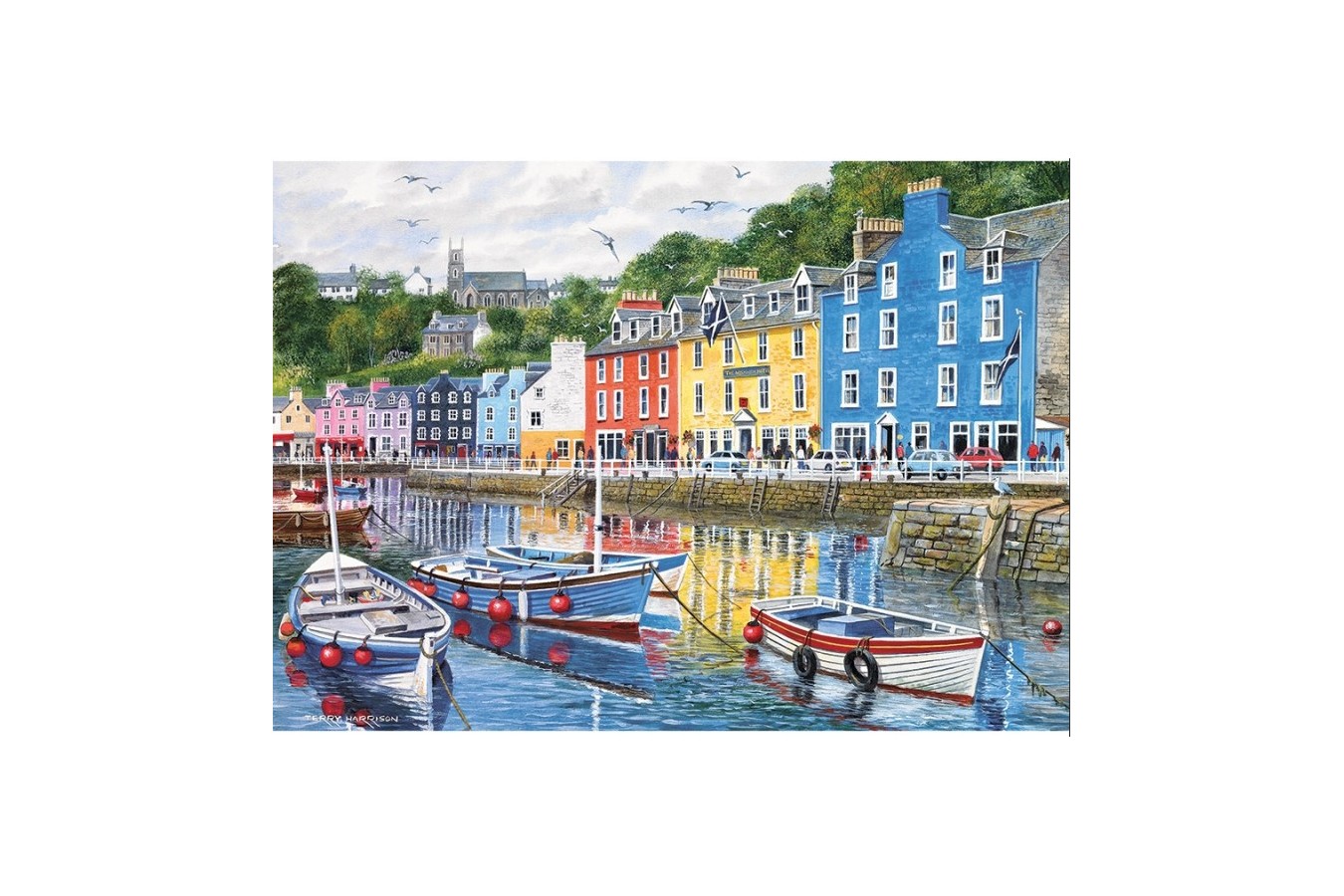 Puzzle Gibsons - Fishing Port, 1000 piese (5721)