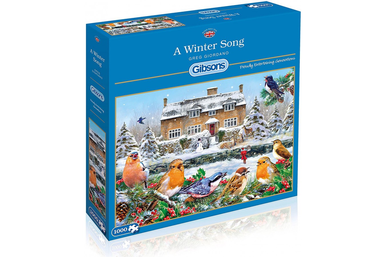 Puzzle Gibsons - Greg Giordano: A Winter Song, 1000 piese (57580)