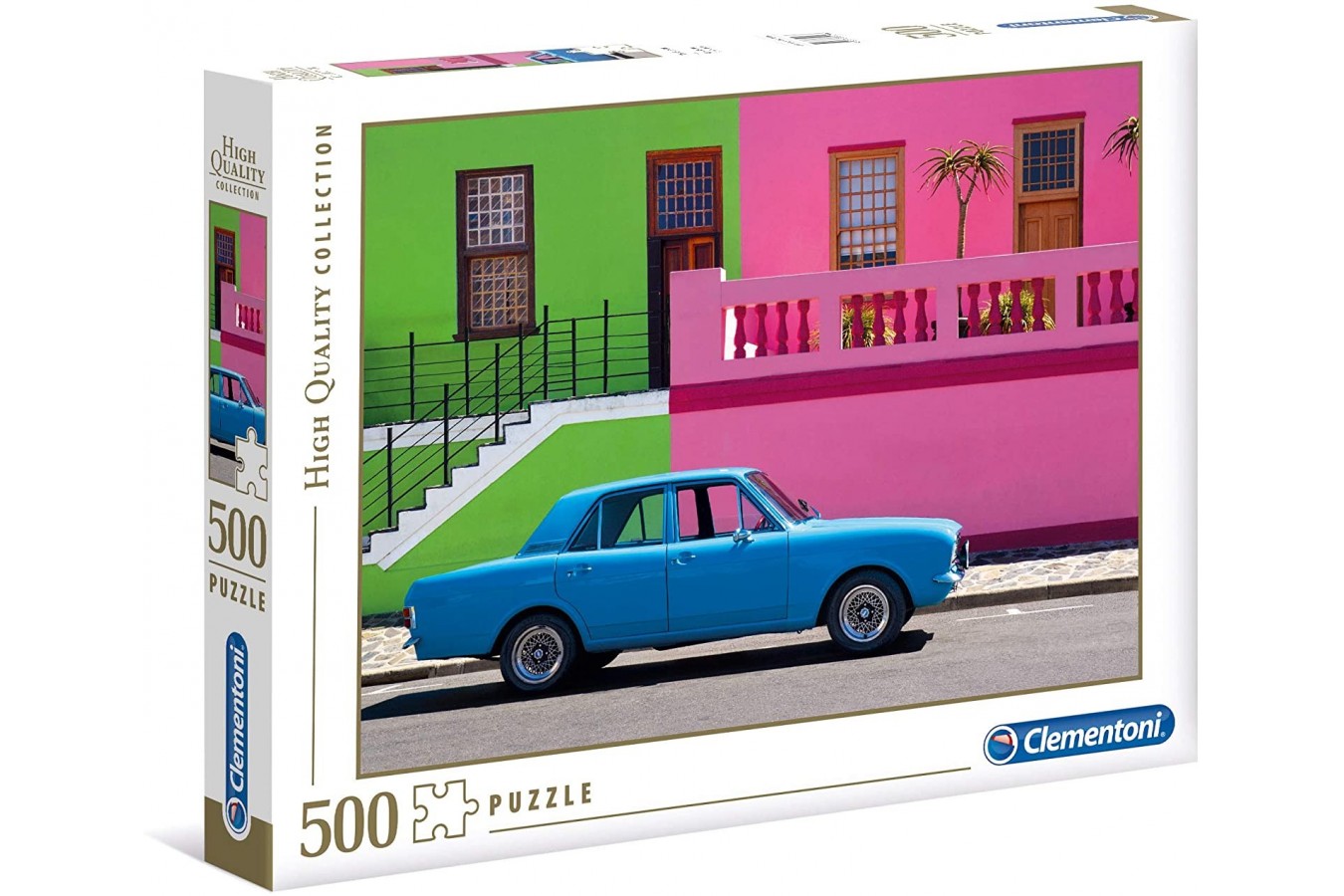 Puzzle Clementoni - The Blue Car, 500 piese (35076)