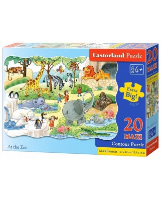 Puzzle Castorland - At The Zoo, 20 piese XXL (C-02221)