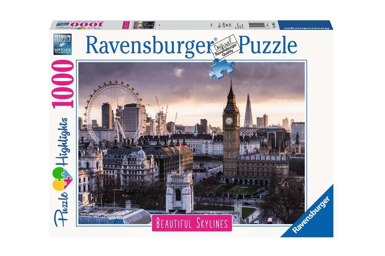 Puzzle Ravensburger - London, 1000 piese (14085)