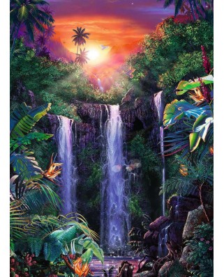 Puzzle Ravensburger - Magical Waterfall, 500 piese (14840)