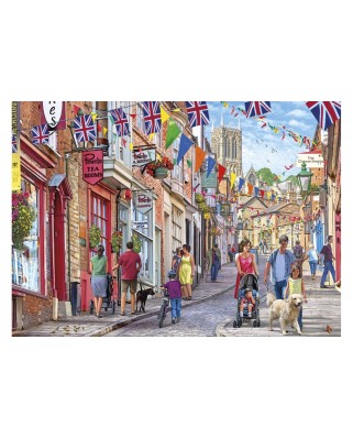 Puzzle Gibsons - Steep Hill, 1000 piese (65109)