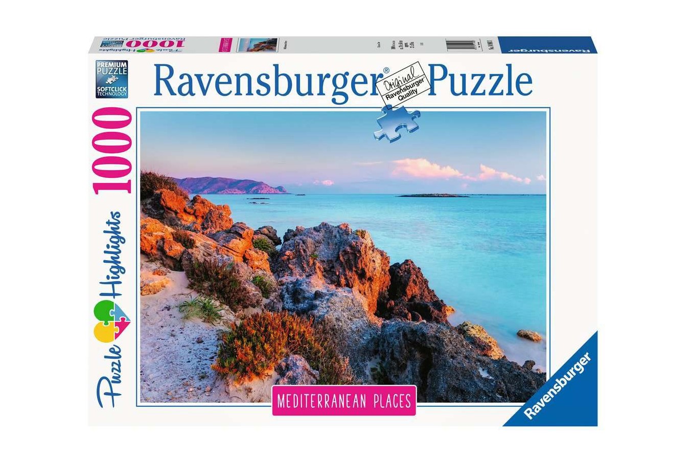 Puzzle Ravensburger - Greece, 1000 piese (14980)