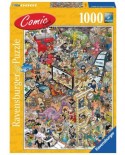 Puzzle Ravensburger - Comic Puzzle - Hollywood, 1000 piese (14985)