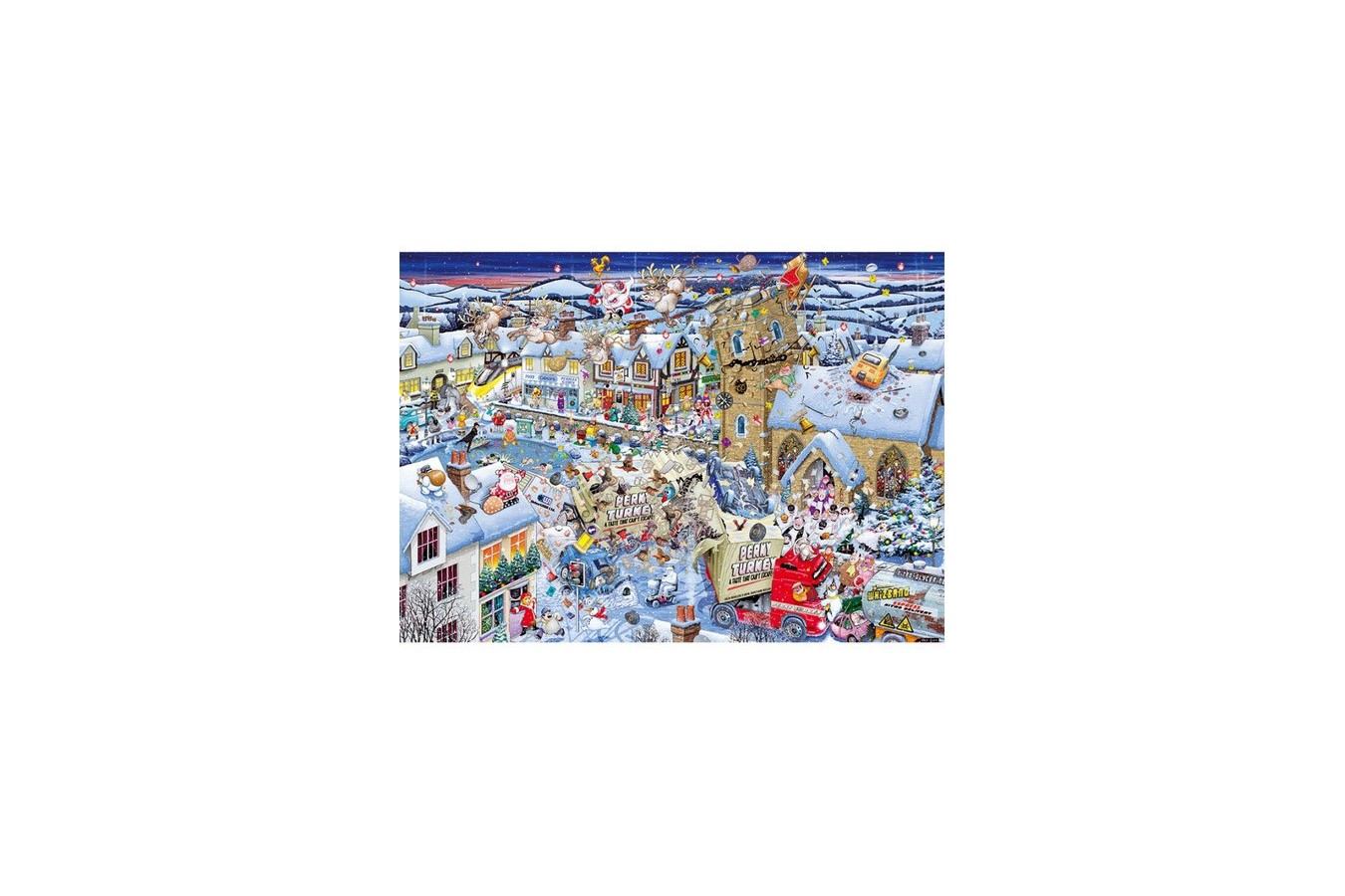 Puzzle Gibsons - I Love Christmas, 1000 piese (5724)