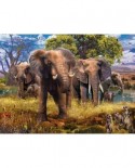 Puzzle Ravensburger - Elephant Family, 500 piese (15040)