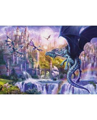Puzzle Ravensburger - The Castle of the Dragons, 1000 piese (15252)