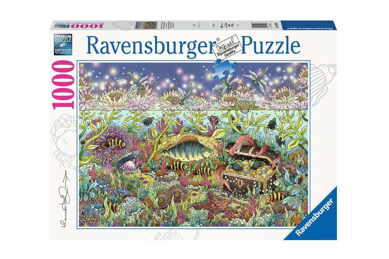 Puzzle Ravensburger - The Underwater World at Twilight, 1000 piese (15988)