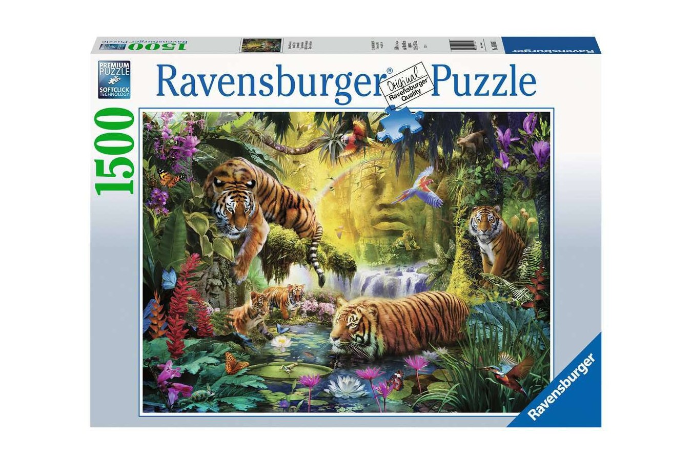 Puzzle Ravensburger - Idyll at the Water Hole, 1500 piese (16005)