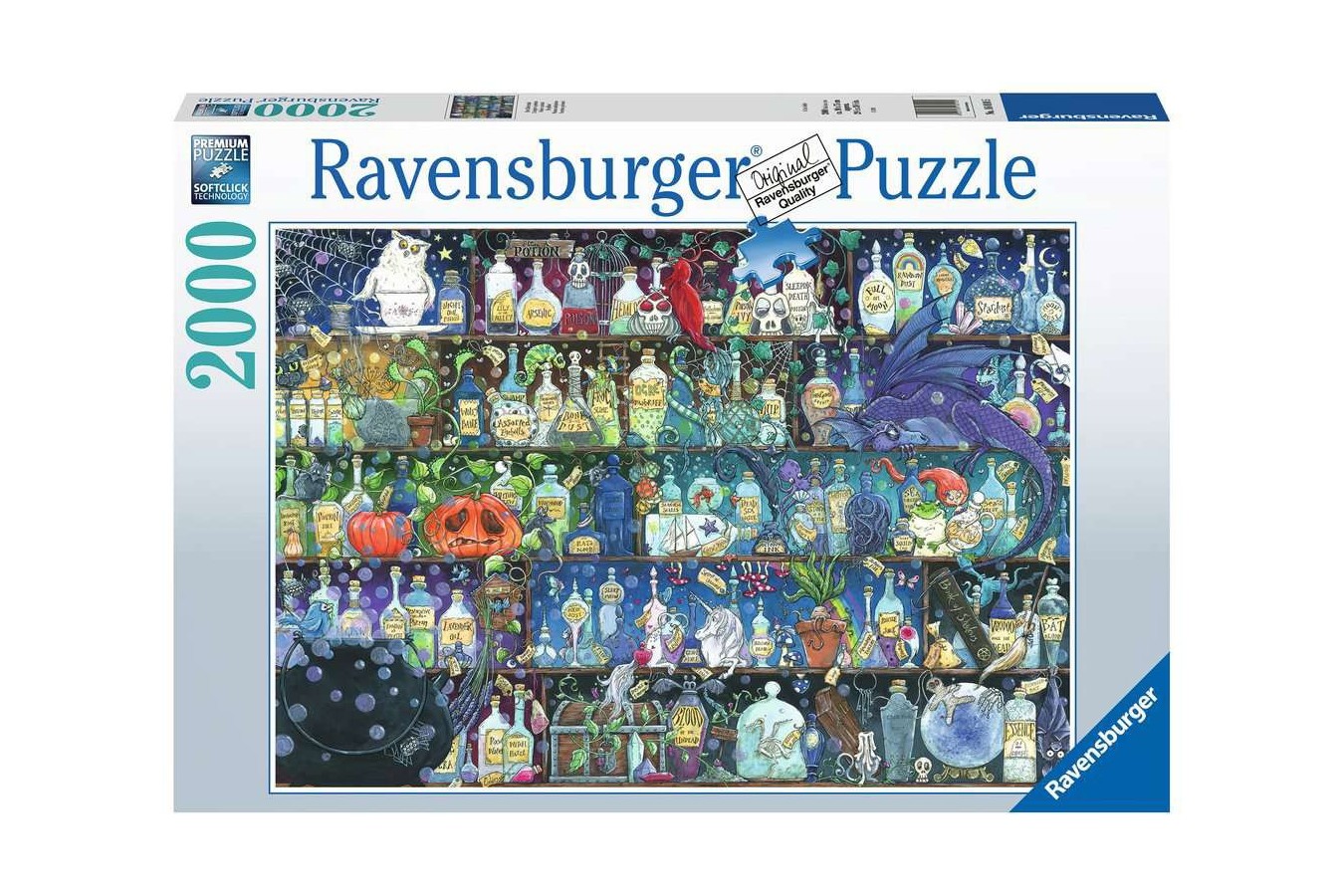 Puzzle Ravensburger - Poison Cupboard, 2000 piese (16010)