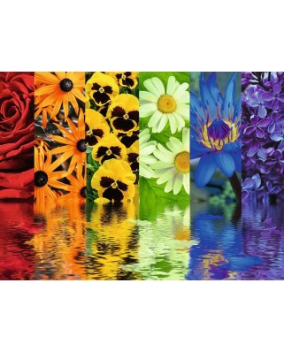 Puzzle Ravensburger - Floral Reflections, 500 piese (16446)