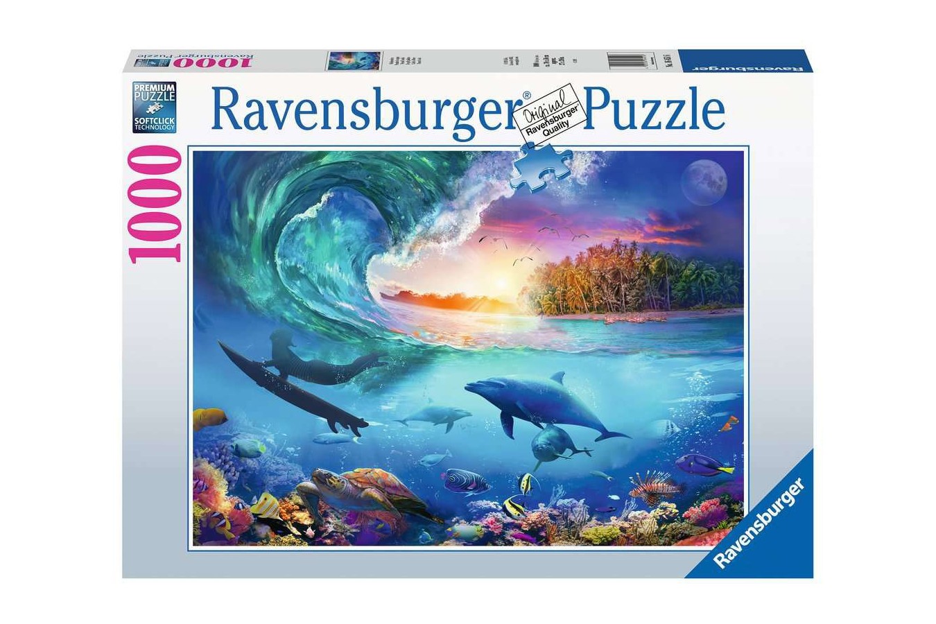 Puzzle Ravensburger - Take the Wave, 1000 piese (16451)