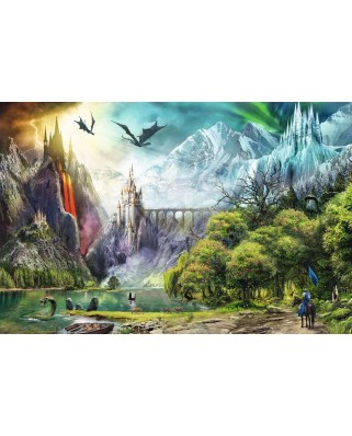 Puzzle Ravensburger - Reign of Dragons, 3000 piese (16462)