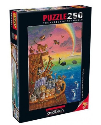 Puzzle Anatolian - Noah & The rainbow, 260 piese (3307)