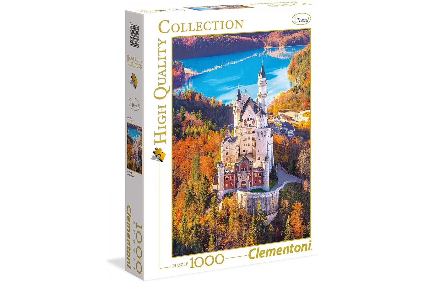 Puzzle Clementoni - Neuschwanstein Castle, 1000 piese (39382)