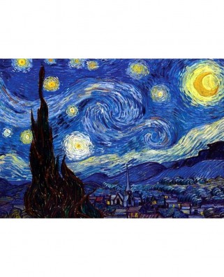 Puzzle TinyPuzzle - Vincent Van Gogh: Starry Night, 99 piese (1005)