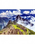 Puzzle TinyPuzzle - Machu Picchu with Clouds, Peru, 99 piese (1026)
